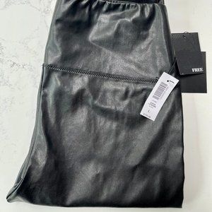 Aritzia Faux Leather Leggings, Size L